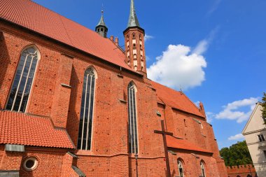The Cathedral complex in Frombork, a historical monument museum of medieval buildings. Nicolaus Copernicus Museum. Poland