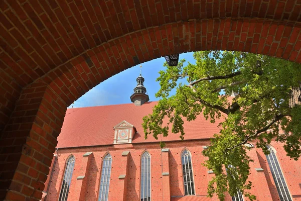 The Cathedral complex in Frombork, a historical monument museum of medieval buildings. Nicolaus Copernicus Museum. Poland