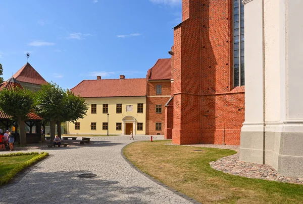 Frombork Πολωνία Αυγούστου 2022 Συγκρότημα Καθεδρικών Ναών Στο Frombork Ένα — Φωτογραφία Αρχείου