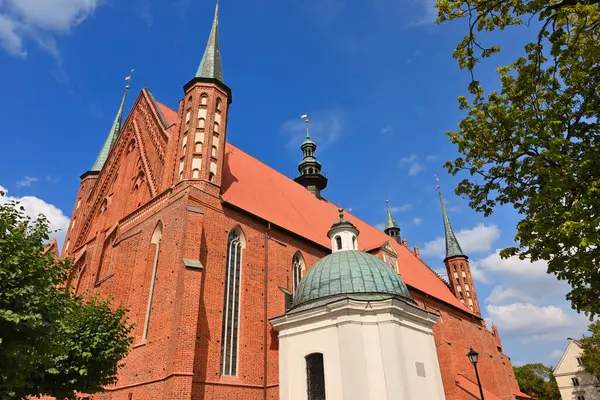 The Cathedral complex in Frombork, a historical monument museum of medieval buildings. Nicolaus Copernicus Museum. Poland