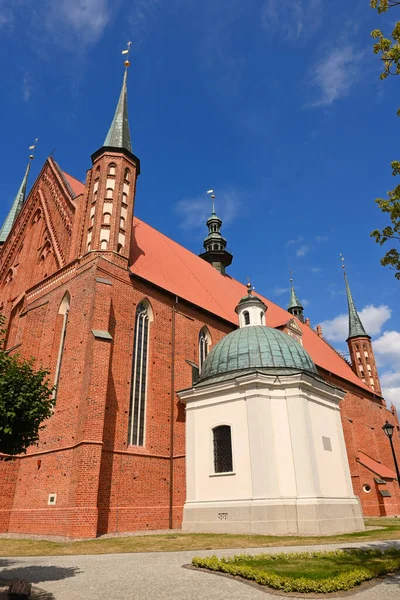 The Cathedral complex in Frombork, a historical monument museum of medieval buildings. Nicolaus Copernicus Museum. Poland
