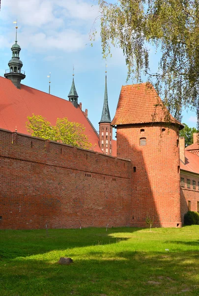 Cathedral Complex Frombork Historical Monument Museum Medieval Buildings Nicolaus Copernicus — Zdjęcie stockowe