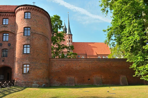 Cathedral Complex Frombork Historical Monument Museum Medieval Buildings Nicolaus Copernicus — Stockfoto