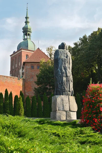 Frombork Poland August 2022 Nicolaus Copernicus Monument Cathedral Complex Frombork — Stockfoto