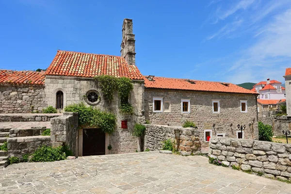 Punta Von Budva Kirche Santa Maria Budva Altstadt Montenegro — Stockfoto