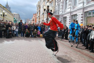 Karnaval kostümleri insanlar kutlamak