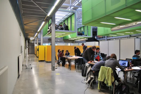 Trainingsruimte aan de Tsjechische Technische Universiteit — Stockfoto