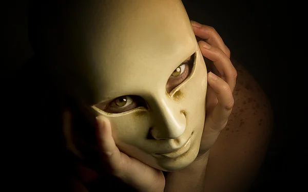 Bir karnaval maskesi — Stok fotoğraf