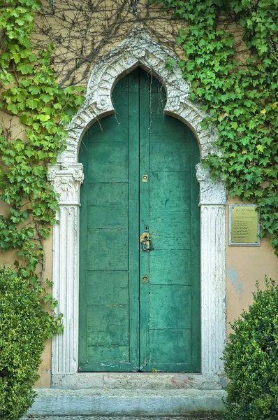 La puerta verde —  Fotos de Stock