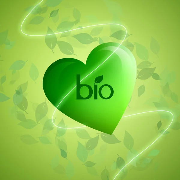 Simbolo biologico per l'ambiente — Foto Stock