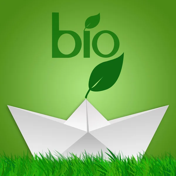 Biologische symbool — Stockfoto