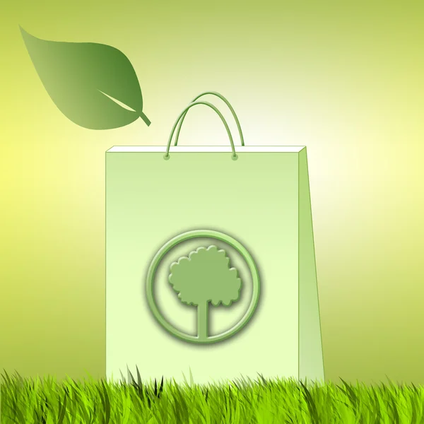 Ekologická Nákupní taška — Stock fotografie