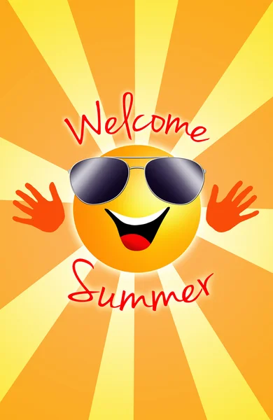 Welcome summer — Stock Photo, Image