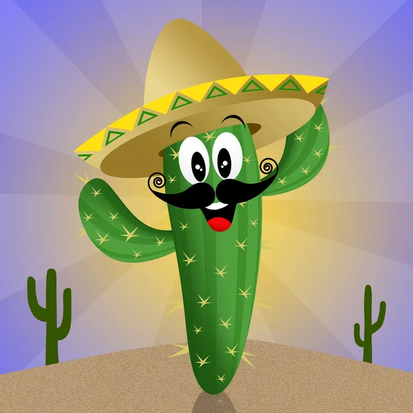 Cactus de dibujos animados fotos de stock, imágenes de Cactus de dibujos  animados sin royalties | Depositphotos