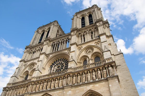 Catedral de Notre Dame en París — Foto de Stock