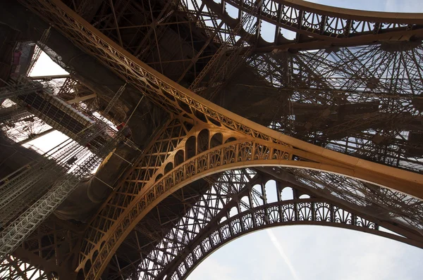 Eiffel tower in Paris city — Stock Photo, Image