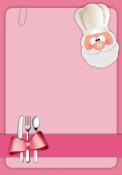 Chrismas menu — Zdjęcie stockowe