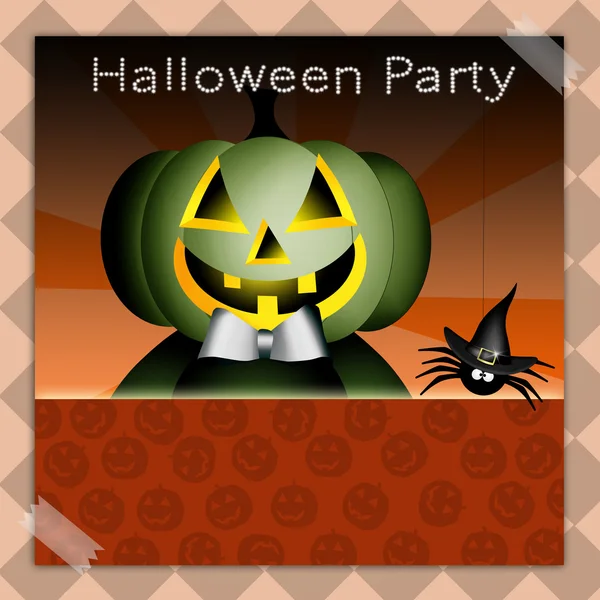 Hintergrund der Halloween-Party — Stockfoto