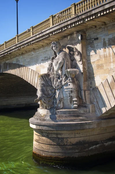 Pont des Invalides en el Sena — Foto de Stock