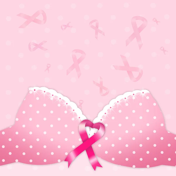 Breast Cancer Prevention Background — Stock Photo, Image