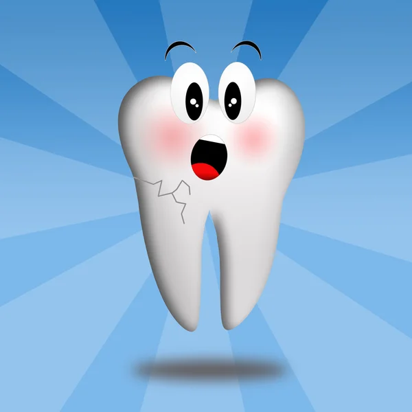 Tooth for dental care — Stock Photo, Image