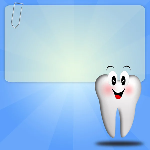 Tooth for dental care — Stock Photo, Image