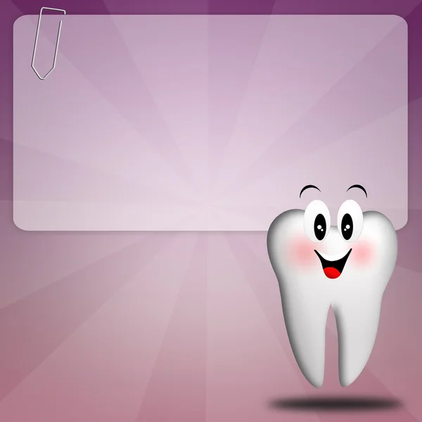 Tooth for dental care — Stock Photo, Image