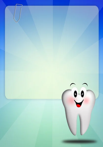 Dişe diş bakımıtand om tand zorg — Stok fotoğraf