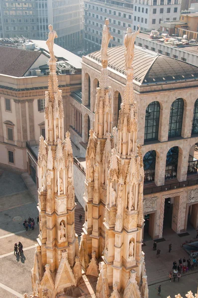 Вид на Миланский собор — стоковое фото