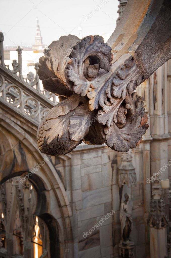 Duomo of Milan detail