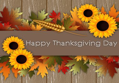 Şükran günü kartı