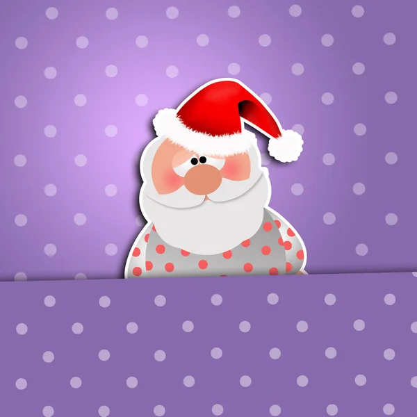 Babbo Natale addormentato — Foto Stock