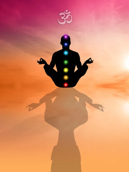 I sette chakra — Foto Stock