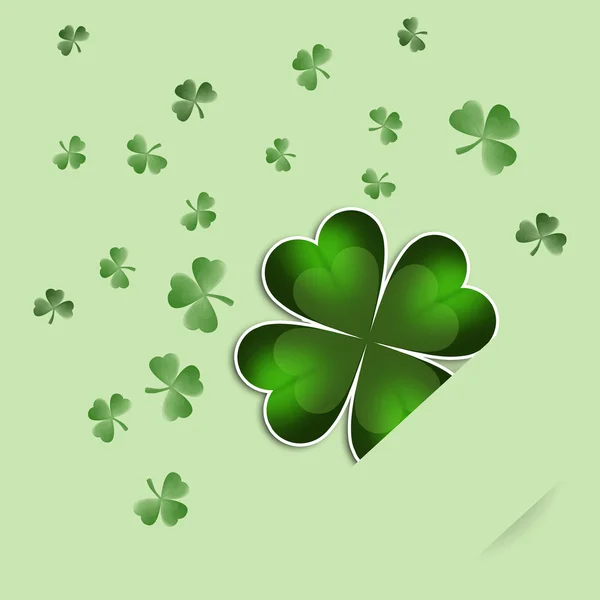 Clovers for St. Paddy's Day — Stock Photo, Image