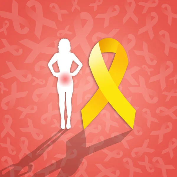 Endometriosis awareness — Stock Photo, Image