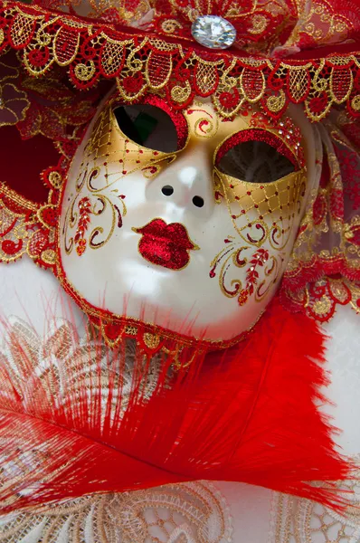 Buidings, calle, sestriere ve İtalya benzersiz şehir Venedik Maske — Stok fotoğraf