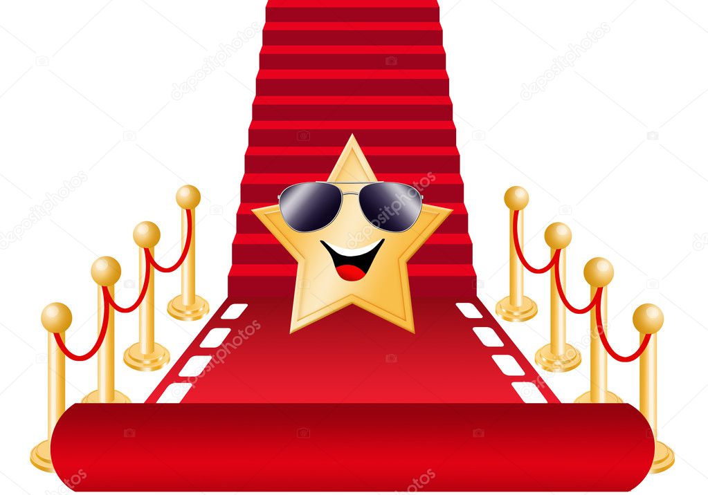Star on Red carpet for Oscars award