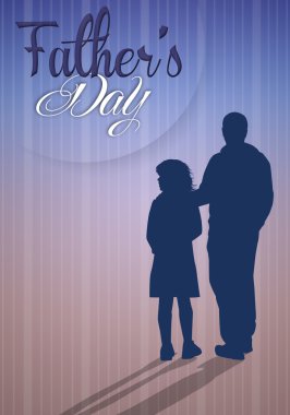 Baba ve oğul Babalar günü için