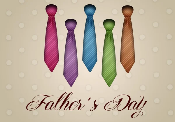 Ties for Father's Day — Stock Photo, Image