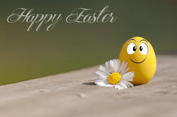 Funny egg for Easter — Stock Photo, Image