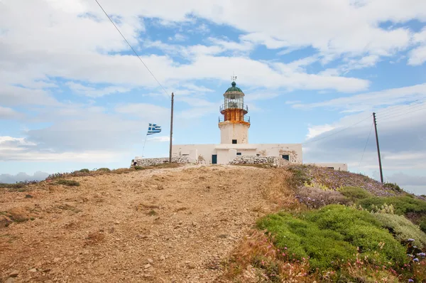 Fanari maják v mykonos — Stock fotografie