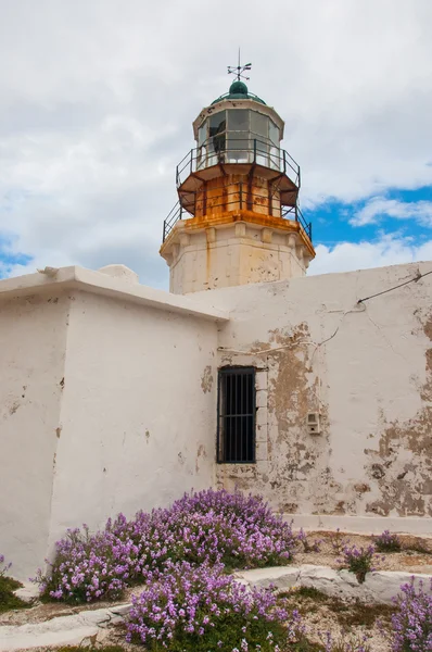 ミコノス島ファナリ灯台 — ストック写真