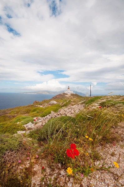 Fanari Leuchtturm auf Mykonos — Stockfoto