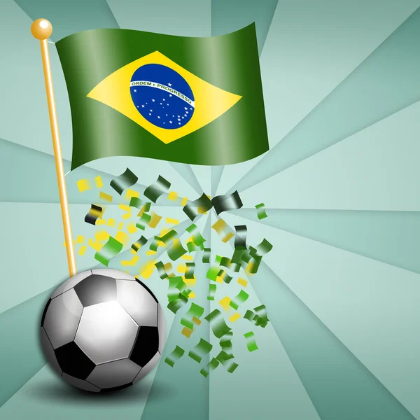 Copa del mundo de fútbol en Brasil — Foto de Stock