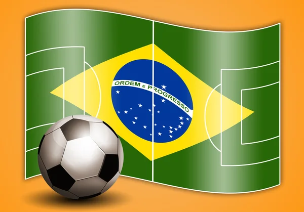 Soccer world cup in Brazil — Stock Photo, Image