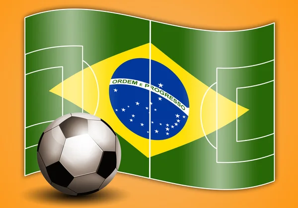 Copa del mundo de fútbol en Brasil — Foto de Stock