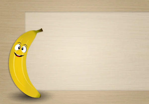 Αστεία μπανάνα — Φωτογραφία Αρχείου