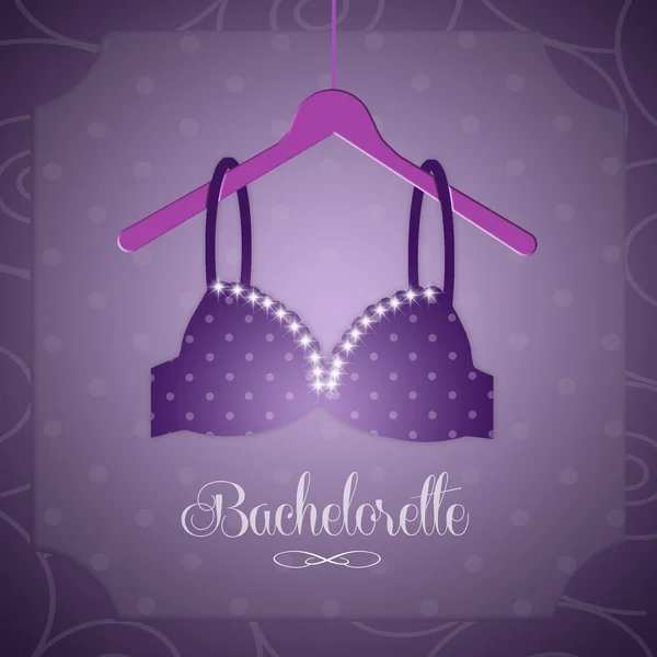 Bra for Bachelorette party — Stock Photo, Image