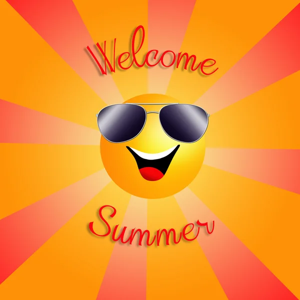 Bem-vindo verão — Fotografia de Stock