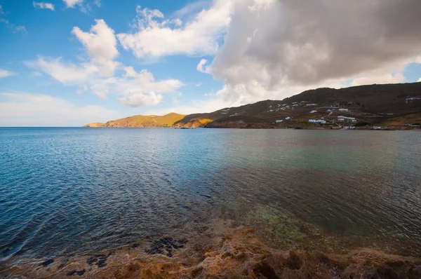 Ftelia beach in Mykonos — Stock Photo, Image